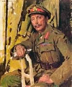 William Orpen Major-General Sir David Watson oil painting on canvas